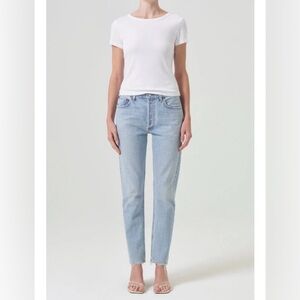 Agolde Austin Mid Rise Denim Jeans